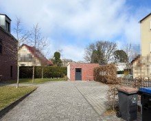 Grundst�ck vor dem Eingang Ankommen. Durchatmen. Wohlf�hlen - Ihr neues Zuhause im Gr�nen zwischen Wald und Wasser!