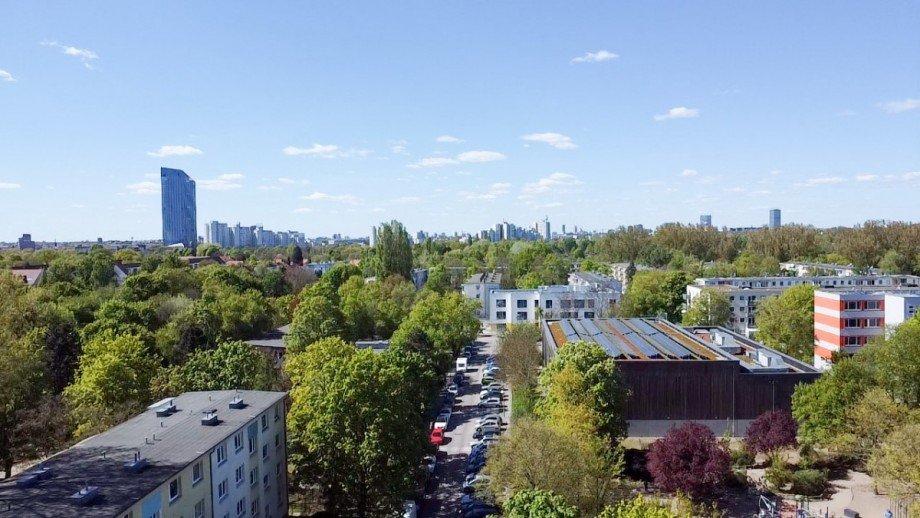 Umgebung Vogelperspektive Etagenwohnung Berlin
