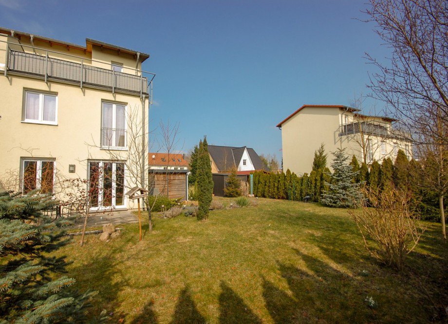 Gartenansicht Doppelhaush�lfte Berlin