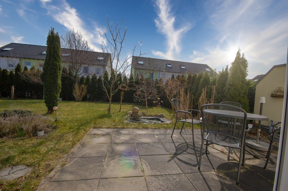 Terrasse Doppelhaush�lfte Berlin