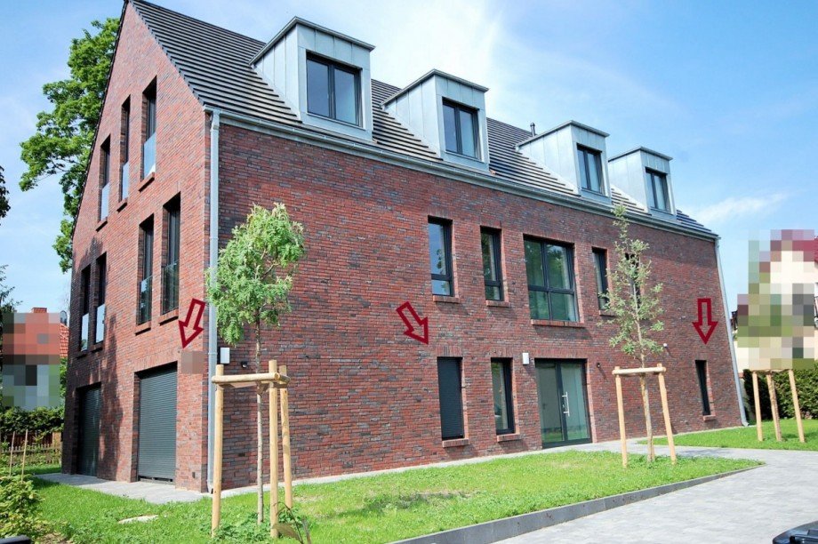 Vorderansicht Erdgeschosswohnung Berlin