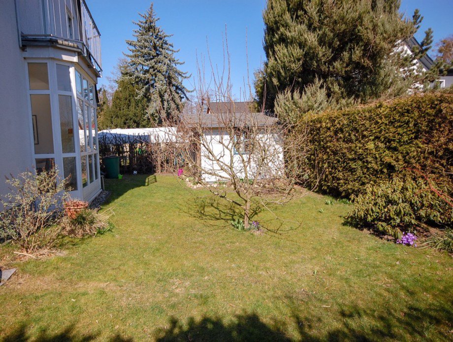 Garten Doppelhaush�lfte Berlin