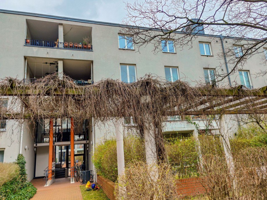 Gartenansicht Etagenwohnung Berlin