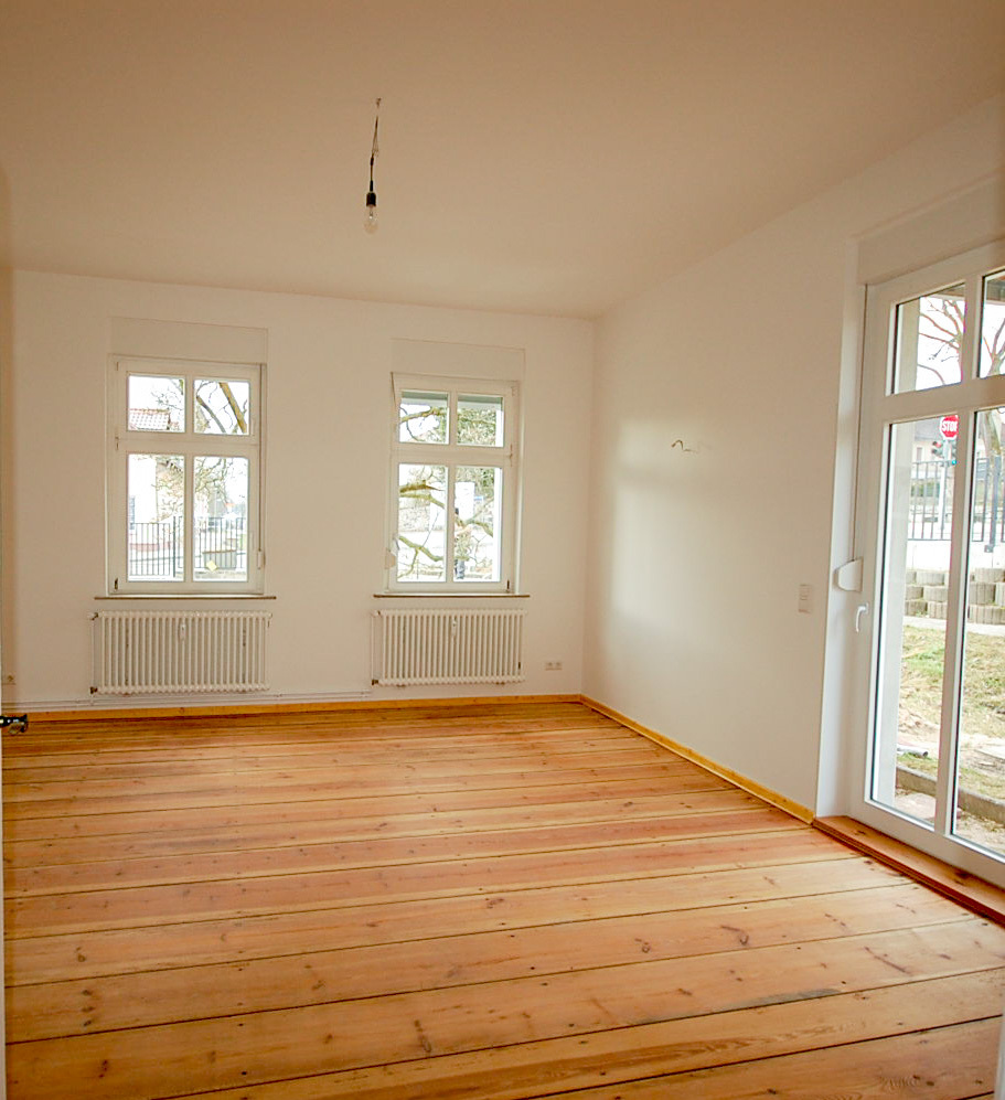 Wohnzimmer Terrassenwohnung Woltersdorf