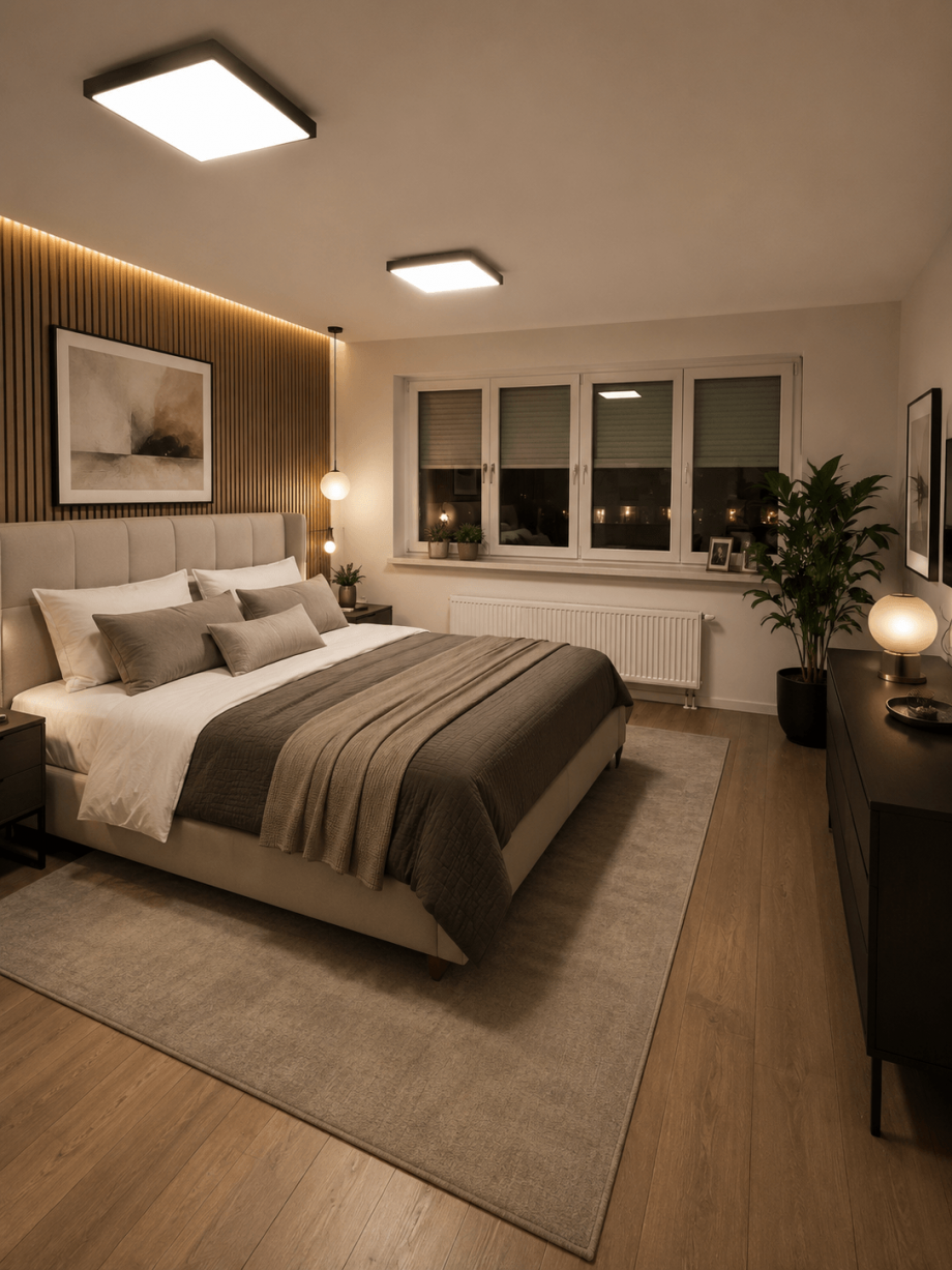 Wohnbeispiel Schlafzimmer (Zimmer 3) Erdgeschosswohnung Berlin