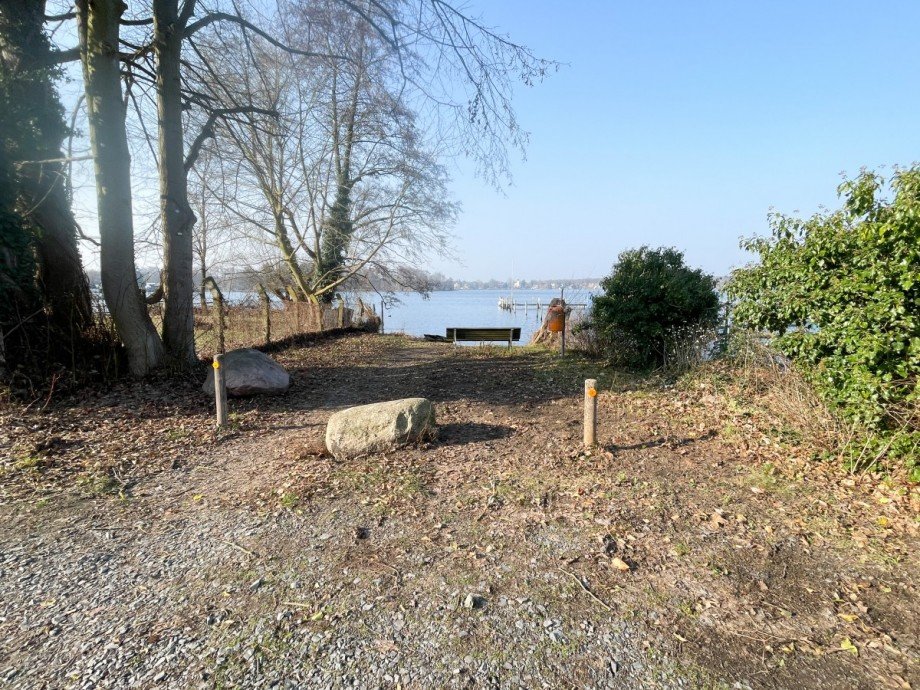�ffentlicher Zugang zum D�meritzsee Grundst�ck Erkner
