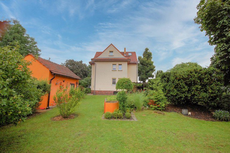 Gartenansicht Berlin - Kaulsdorf Wohnung Vermietet: Gem�tliche Wohnung im Zweifamilienhaus in Kaulsdorf!